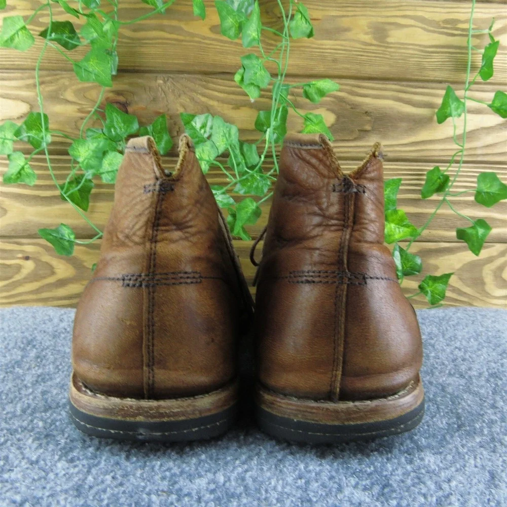 Timberland  Men Chukka‎ Boots Brown Leather Lace Up Size 12 Medium